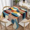 1pc Nordic-style patterned patterned printed rectangular tablecloth for dining table, coffee table cover fabric.PMJ