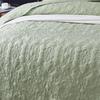 Washed Cotton Quilted Bedspread Set - 3-Piece Washable Coverlet Set, Breathable and Versatile