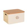 With Lid Sundries Storage Box Plastic Large Capacity Plastic Storage Box Cartoon Cookie Decor Cosmetics Storage Home