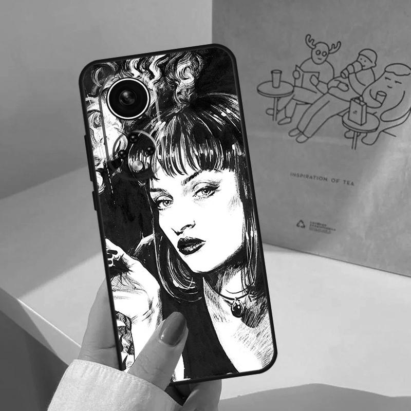 Pulp Fiction Dancing For Honor Magic 8 Pro 7 6 5 Lite Case For Honor Win RT 200 400 50 70 90 X8b X9a X9b X9c X9d