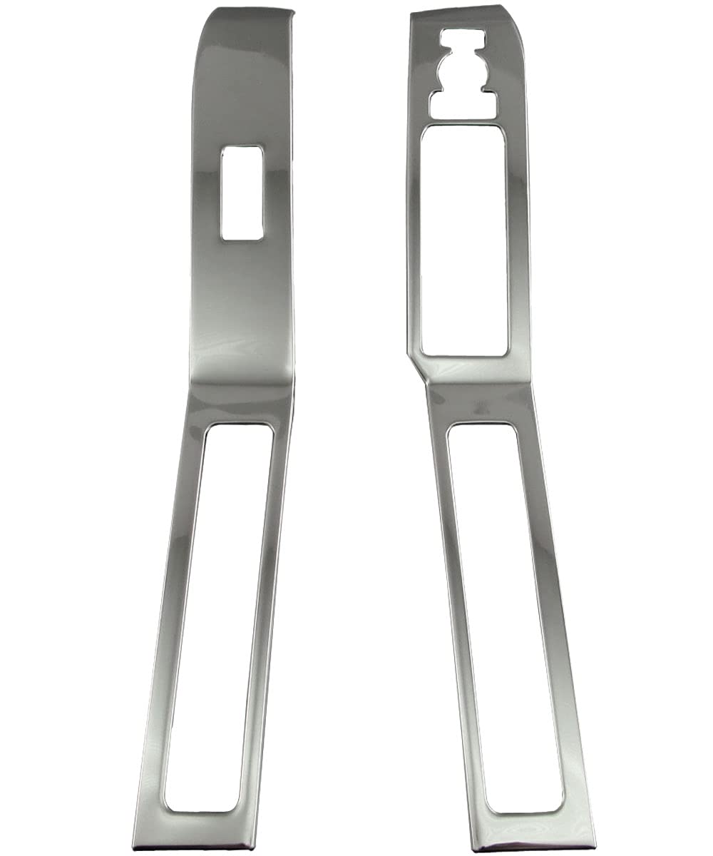 

BRIGHTZ Finish Stainless Steel Window Switch Covers for Taft Fits and 910 Ultra-Mirror (2-Piece Set) LA900S/LA910S (WIN-SWI-033) - LA900, LA910, A900,