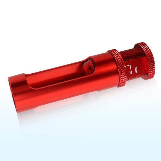 Adjustable Golf Tee Height Setter 20-40mm Aluminum Alloy Tee Height Elevator Tool for Consistent Swings Training Accessories