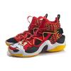 Li-Ning Air Strike 6 Premium Comfortable Sports Shock Absorption Non-Slip Wear-Resistant High-Top Basketball Shoes Men Sneaker Red Yellow ABAQ011-6