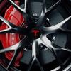 4pcs 56mm Car Wheel Center Hub Cap Badge Emblem Decal Wheel Sticker For Tesla Model Y 3 S X Roadster