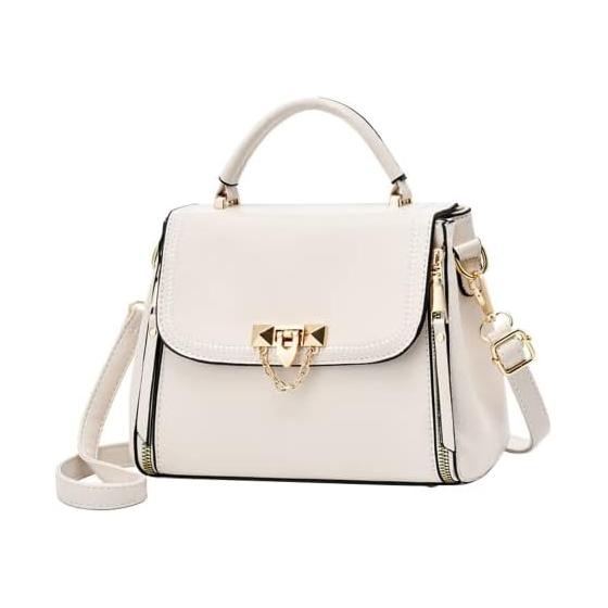 

[MYSKUFT] Handbag Shoulder Zipper Design Crossbody 2WAY Small Women s PU Leather Going Out Small Bag