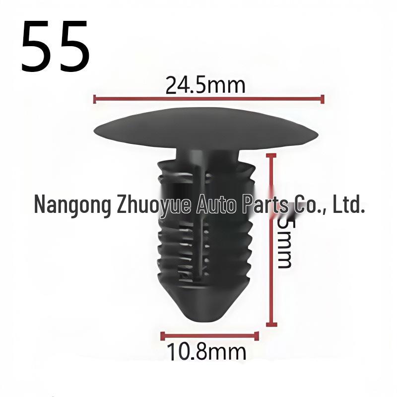 Nylon Car Mudguard & Bumper Clips for Chrysler and Ford