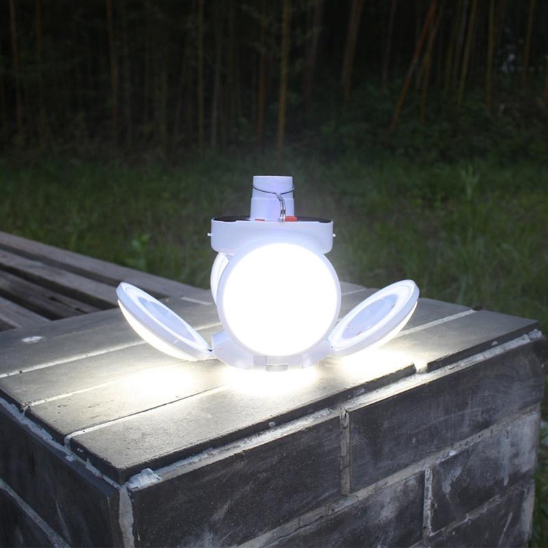 LED-Glühbirne, Solarleuchte, für den Außenbereich, wasserdicht, Notfall, Solar-/USB-Kabel, wiederaufladbare Glühbirne, Licht, Camping, Gartenbeleuchtung, Solarlampe