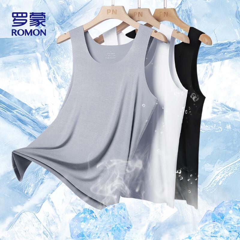 ROMON Men s Breathable Sleeveless Sports Vest ZH2322 4XL
