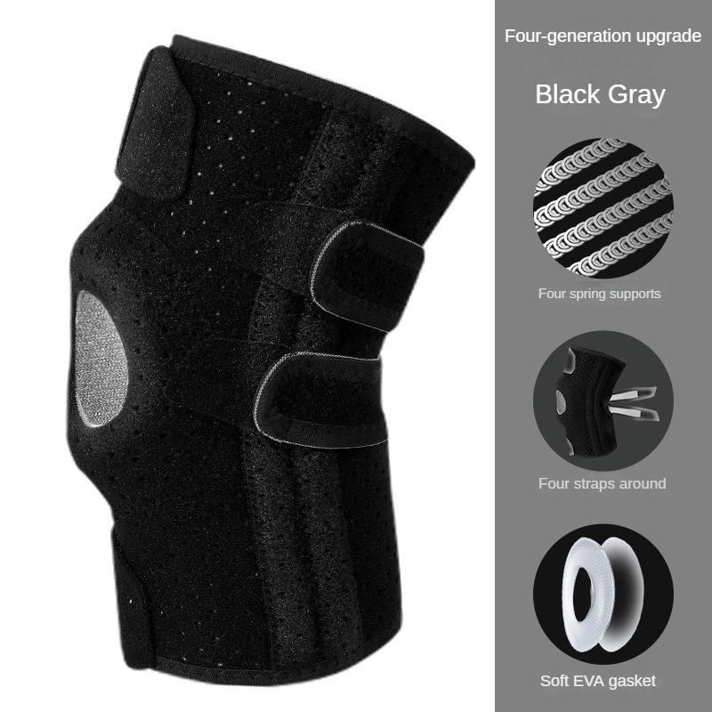 

Наколенники для спорта, альпинизма, бега, бадминтона, профессиональных ремней для защиты коленного сустава, всесезонное защитное снаряжение M