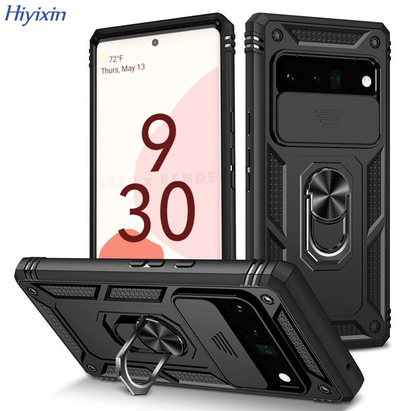 Applicable To Google Pixel 9A Sergeant Push Window Mobile Phone Case Pixel 10 Bracket Anti-drop Protective Case