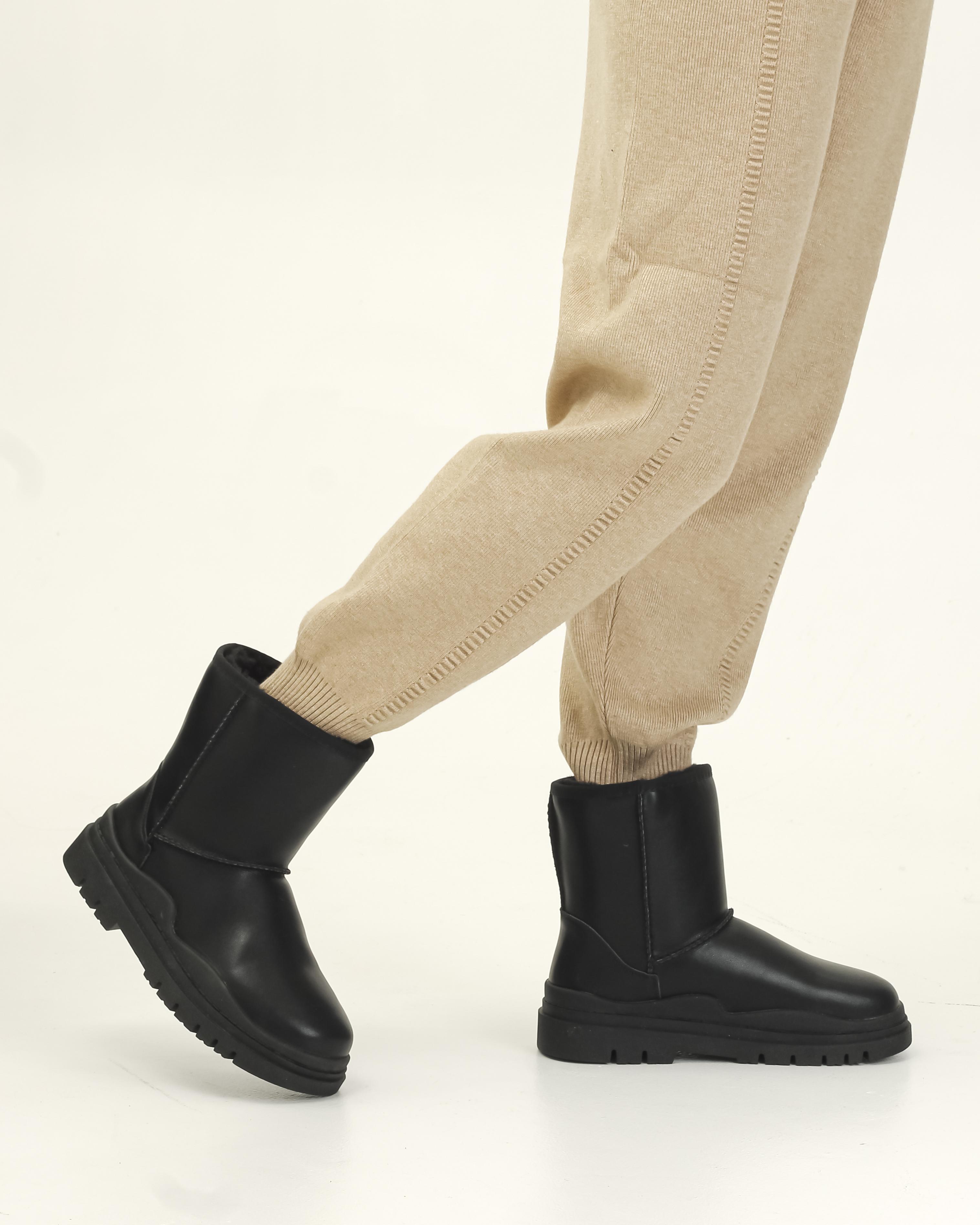 Ugg boots for women Lonza 21983 36 Black leather Buy cheaply on