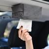 In-Stock Magnetic Tissue Box for Xiaomi YU7: Universal Car Flocking Tissue Holder