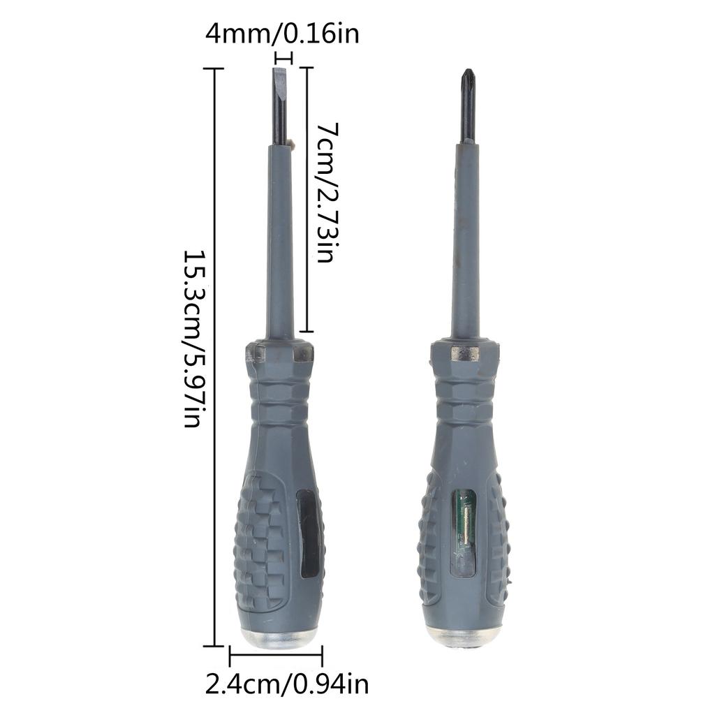 Tragbarer elektrischer Stromkreistester Stift Vielseitiger Spannungsdetektor Stift mit LED-Licht für genaue Analyse & Sicherheit