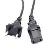 VDE EU Standard C17 Two-Pin Power Cord for Robot Vacuum Cleaner or Air Purifier