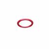 Red Aluminum Fit For BMW X1 E84 Car Steering Wheel 2010-15 Horn Ring Cover Panel