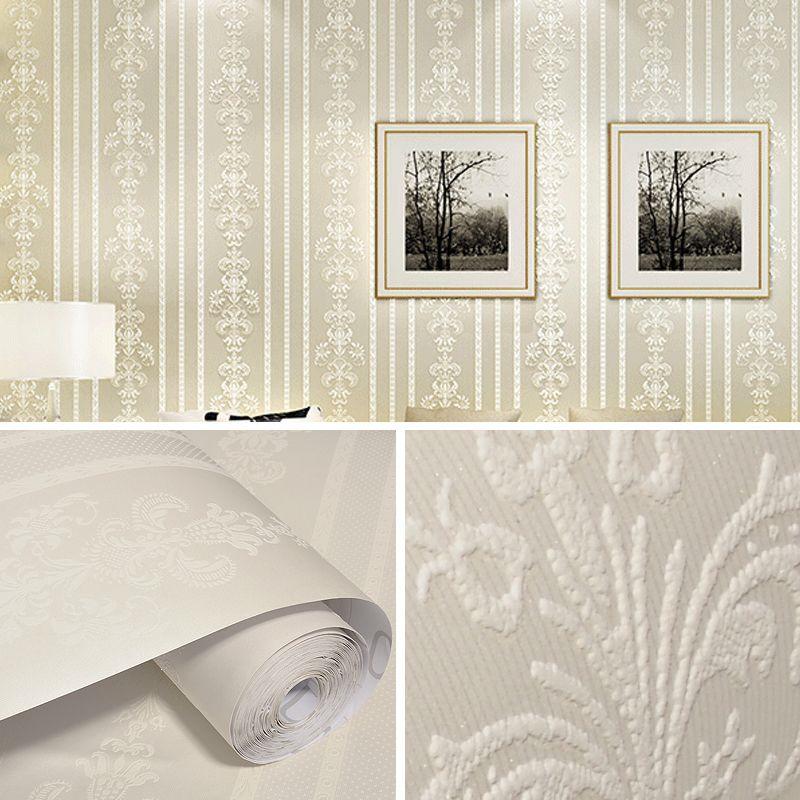 Eco-Friendly Mold-Proof Non-Woven 3D Wall Stickers: Thick, Self-Adhesive, Moisture-Resistant European-Style Wallpaper for Bedrooms and Living Rooms.