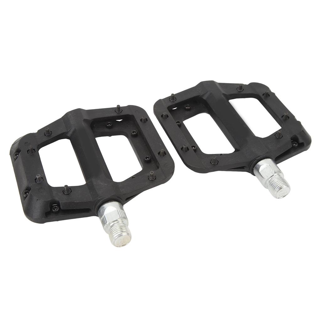 2pcs Bike Pedals Professional Mountain Road Bicycle Pedals Non Slip Nylon Bearing Bike Platform Pedals