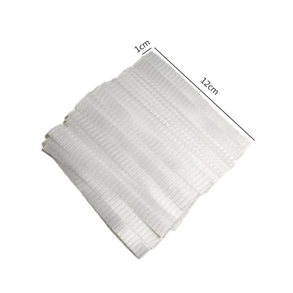 100Pcs/set Transparent Rose Protective Covers Soft Convenient Makeup Brushes Net Flexible Mesh Flexible Protectors Cover