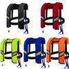 Adjustable Automatic Inflatable Life Jacket Safety Whistle with Reflective Strips Buoyancy Vest High Buoyancy