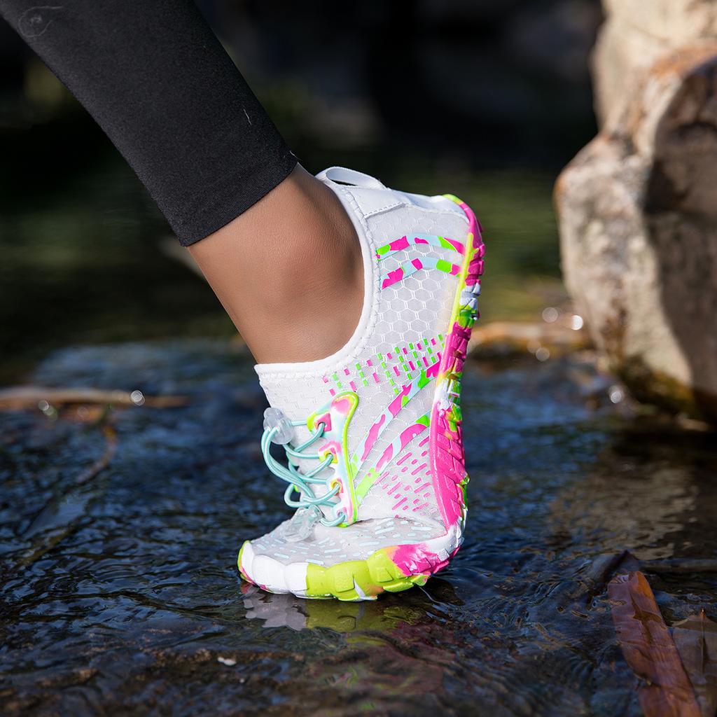 Unisex Man Woman Water Shoes Anti-Non Slip Durable Water Barefoot Soft Sole Light Breathable Sport Outdoor Walk Running Sneakers