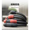 5-Digit Combination Cable Lock Bicycle Mountain Bike E-Bike 570cm Heavy Duty Steel Chain Portable Loop Design