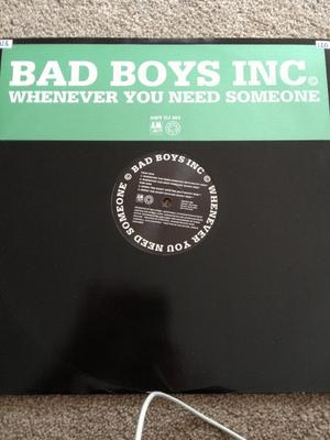 12 inch plaat BAD BOYS INC. - Wanneer Je Iemand Nodig Hebt AMYDJ403 A&M Records 1993 VK Pop Gebruikt