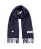 BEYOND CLOSET Ilp Classic Basic Muffler Navy