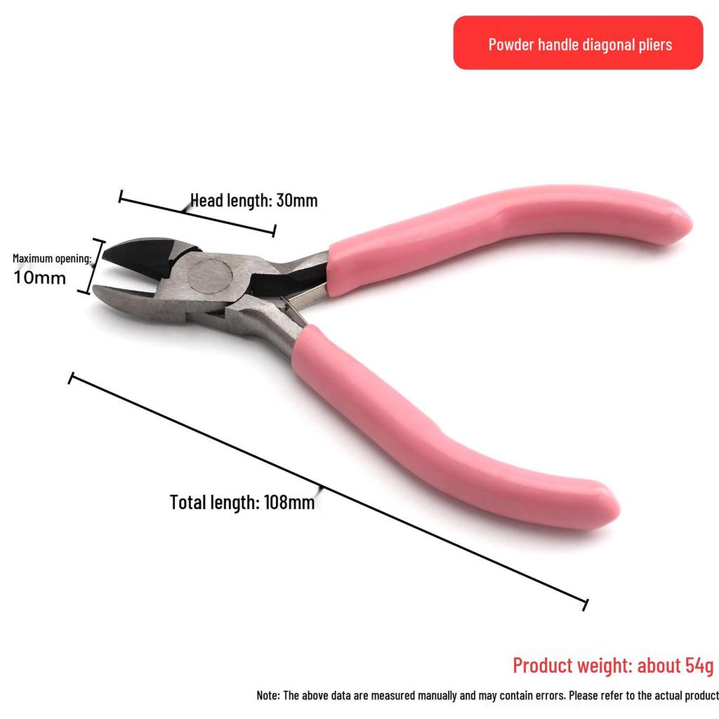 Jewelry Pliers Set: Pointed, Gold/Silver Cutting, Round, Sprue, Flat, Angled Nose Tools for Handmade Wire Wrapping & Beading.
