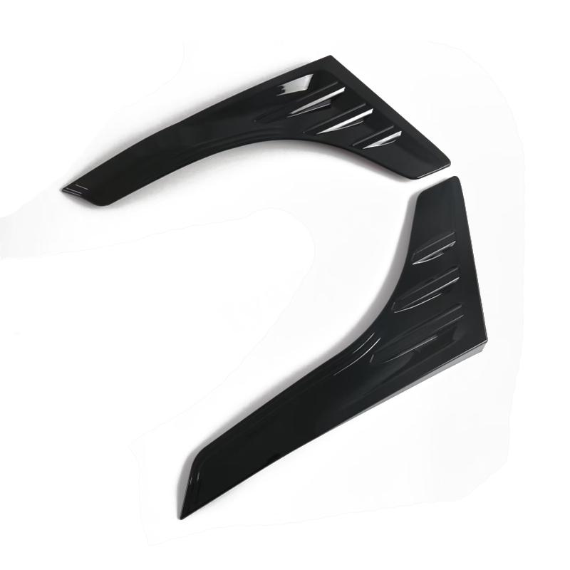 For Mitsubishi Xforce Outlander Sport 2025 2026 Exterior ABS Black Front  Bumper Fender Foglamp  Rear Fog Light  Eyebrow Cover