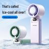 Turbo High-Speed Portable Handheld Fan with USB Charging & 199 Gear Digital Display