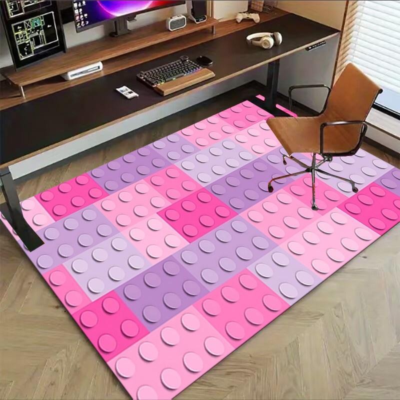 1PC circle pattern Extra Large Non Slip Floor carpet, Office, family, Studio   Large Area Rug Indoor Rugs, Bold Statement Piece