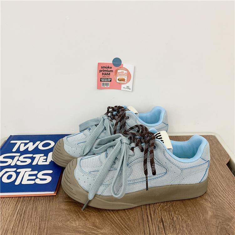 American retro German training shoes 2025 summer new versatile little white shoes ins breathable niche super fire casual shoes