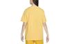 Nike Air Women's Logo Letter Print Crewneck T-Shirt Yellow DX7919-795
