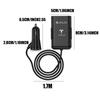 WDYEA1 Car Cell Phone Charger USB Super Fast Charging Travel Accessories For Tesla Model 3 Y S X 2017-2023 SpaceX Coil Mod WYE Roadster