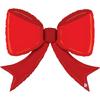 Foil Balloon Red Bow 90X73Cm