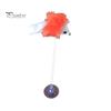 Cat Stick Toy Cat-friendly Design Soft Feather Pet Mouse Imitation Spring for Home