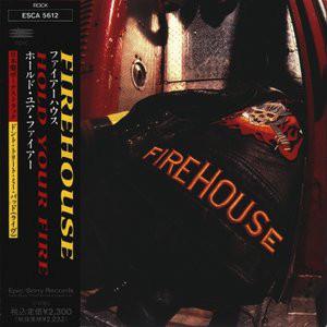 CD FIREHOUSE Hold Your Fire ESCA5612 Epic 1992 Japan ObiRock Used
