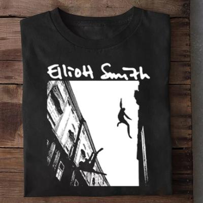 Elliott Smith VTG Black T-shirt Short Sleeve All Sizes S To 45xl TBL2457