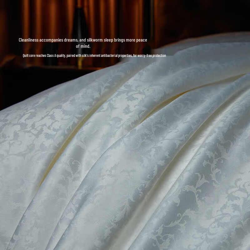 Mercury Home 100% Silk Antibacterial All-Season Quilt