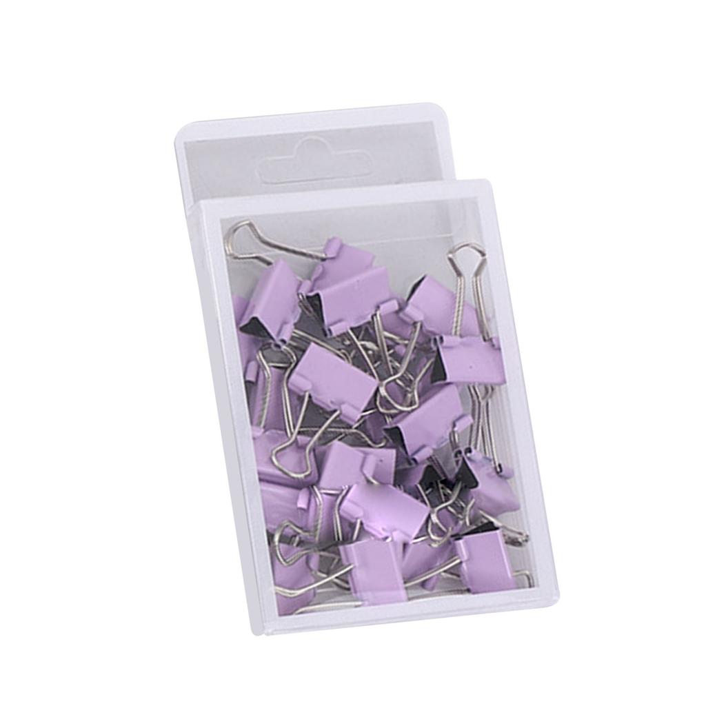 25pcs Clips Prevents Deformation Multifunction Metal Paper Clamps Office Clips for School