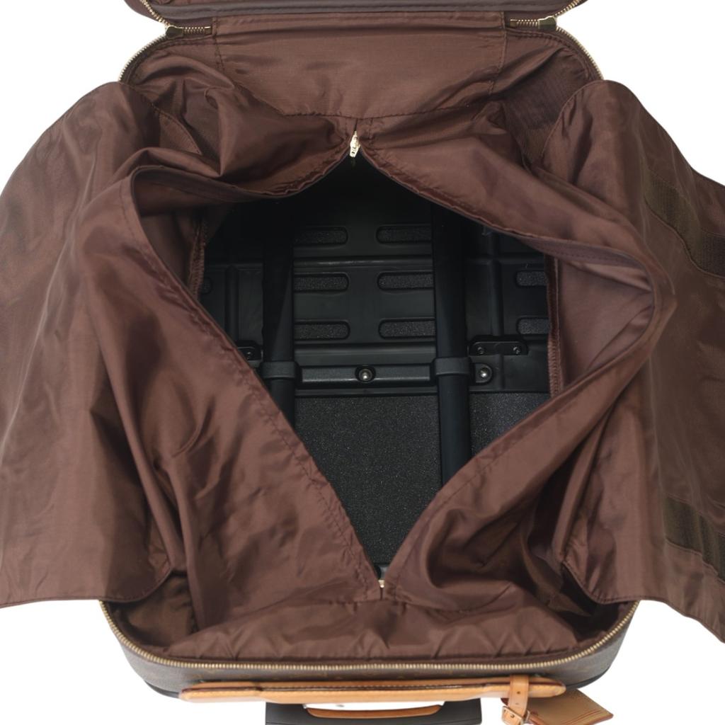 LOUIS VUITTON Monogram Pegas 45 suitcase Monogram canvas Brown unisex M23294 Used