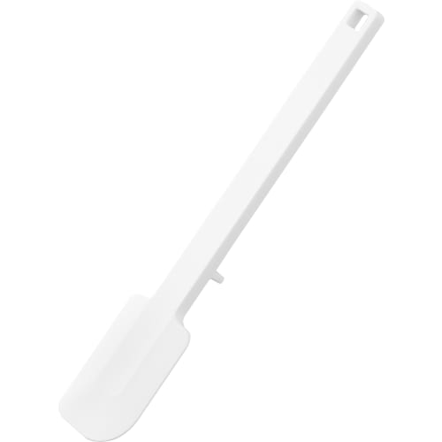 Yamazaki Tower Silicone Spatula, Small, White, W4 x D1.5 x H21cm, Dishwasher Safe, Floating Tip, Small Size, 1602