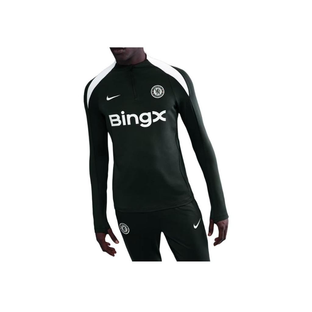 Nike Letter Pattern Slim Fit Long Sleeve T-Shirt Men tops Black HJ7772-347