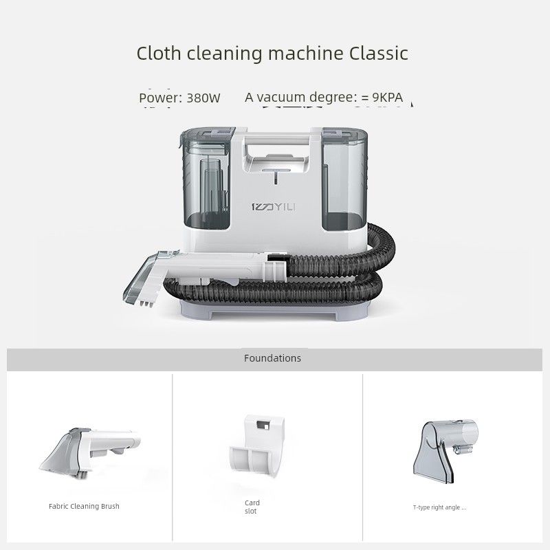 

Yili Cleaner Spray Suction Integrated Fabric Sofa Cloth cleaning machine Classic