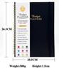 Financial Budget Notebook with Stickers: 16K Cross-border Fund Planning & Income/Expenditure Management Spiral Book