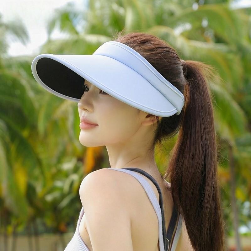 Summer Sun Hat For Women With Wide Brim And Adjustable Nylon For Outdoor Travel