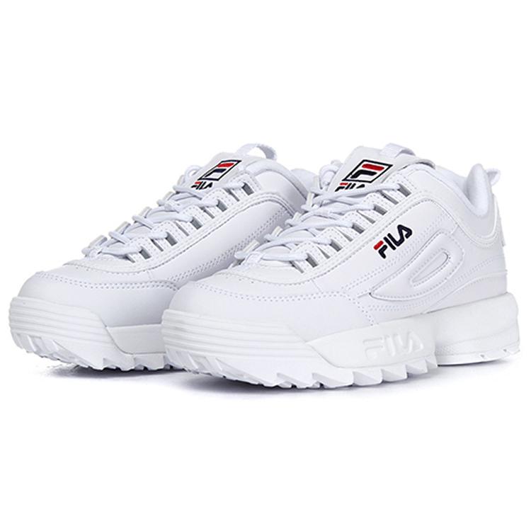 Fila Disruptor 2 Low Chunky Sneakers White Women's FS1HTB1071X_WWT