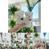Love Bear Dog Plush Pendant Toy Key Chain For Adorable Decorations Soft And Durable 11cm Birthday Gift