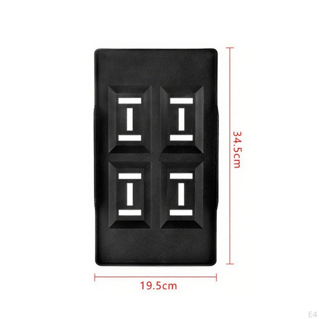 Adjustable Automotive Battery Storage Tray Anti Accessory Simple Assembly Multifunctional