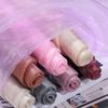 Handmade Mesh Fabric 145*100cm Decorative Yarn Fish Scale Organza Fabric  Wedding Dress